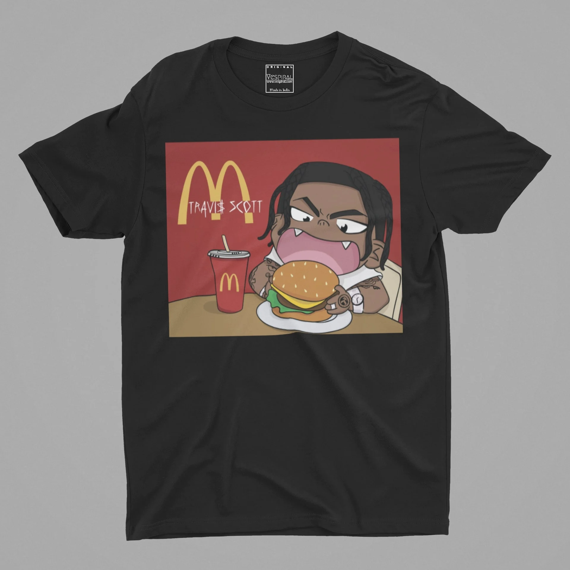 Travis Scott Meal Graphic T-Shirt