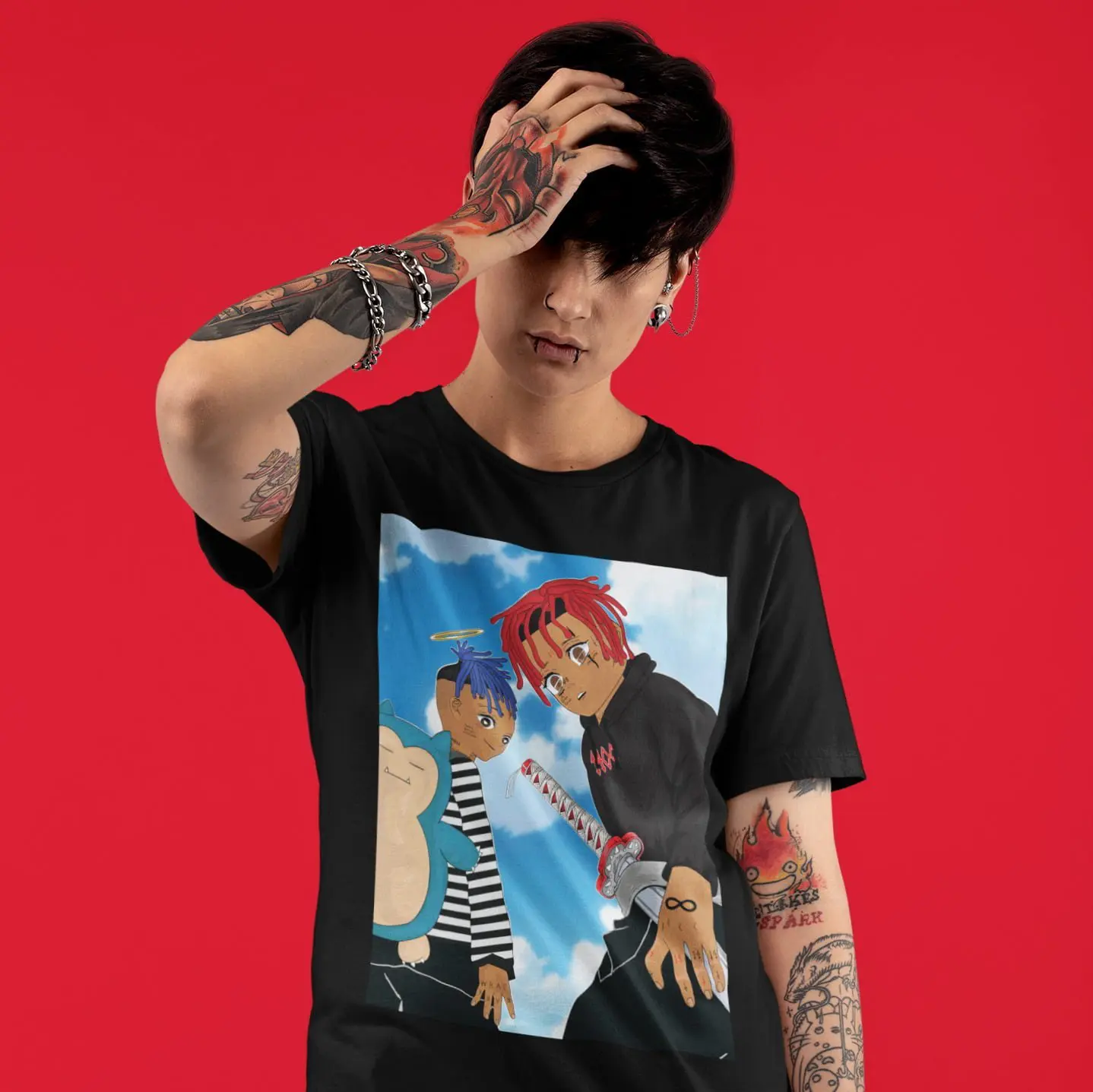 Rappers x Demon Slayer Crossover T-Shirt