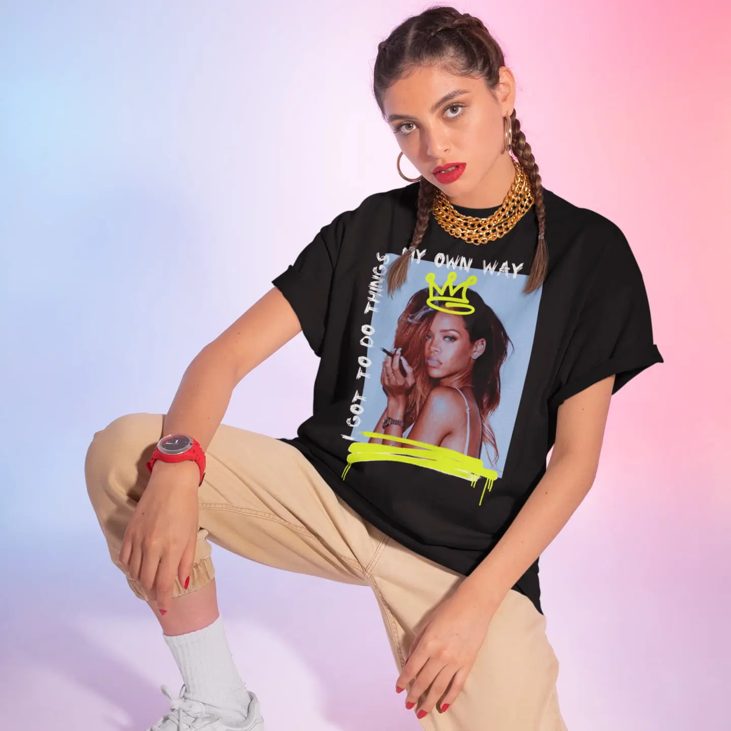 Rihanna Graphic T-Shirt